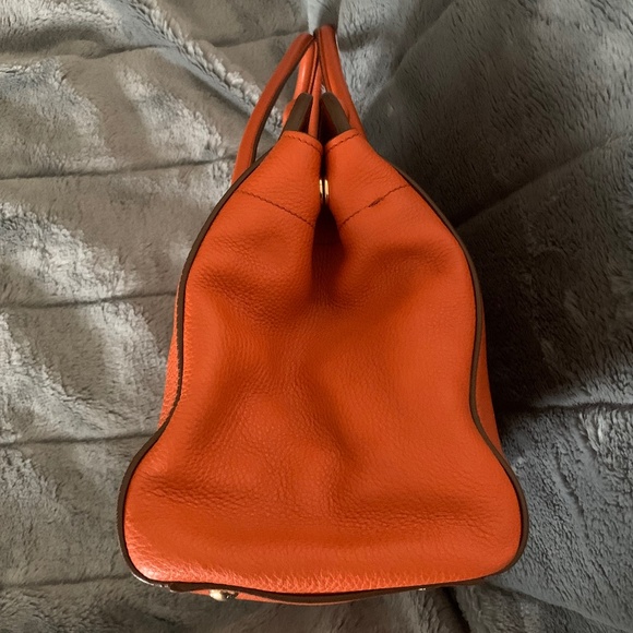 Prada Saffiano Vitello Daino Leather Top Handle Bag - Picture 7 of 16